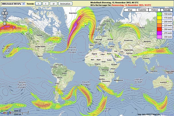 Jetstream: Das Wetter schlägt Wellen - Spektrum der Wissenschaft